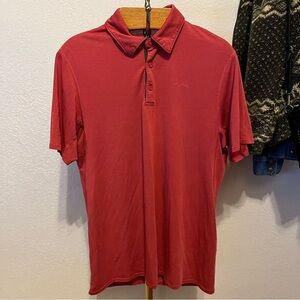 PATAGONIA ~ Worn Wear Men’s Red Collar Henley Tee